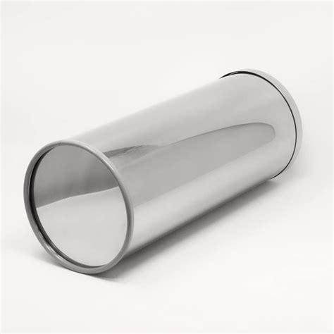 stainless steel cylinder roll paper tissue canister boxes|HUJI Rust Resistant Stainless Steel Toilet Paper Roll .